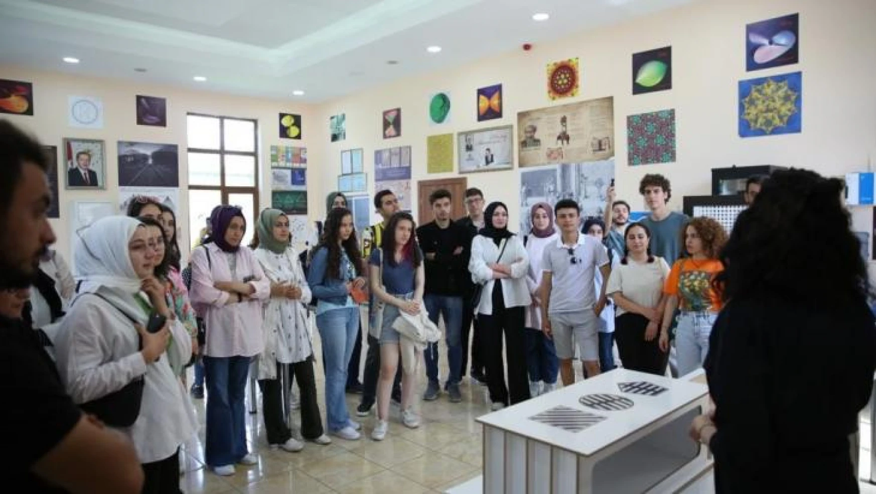 Gazi Üniversitesi öğrencileri Matematik Müzesi'ne hayran kaldı