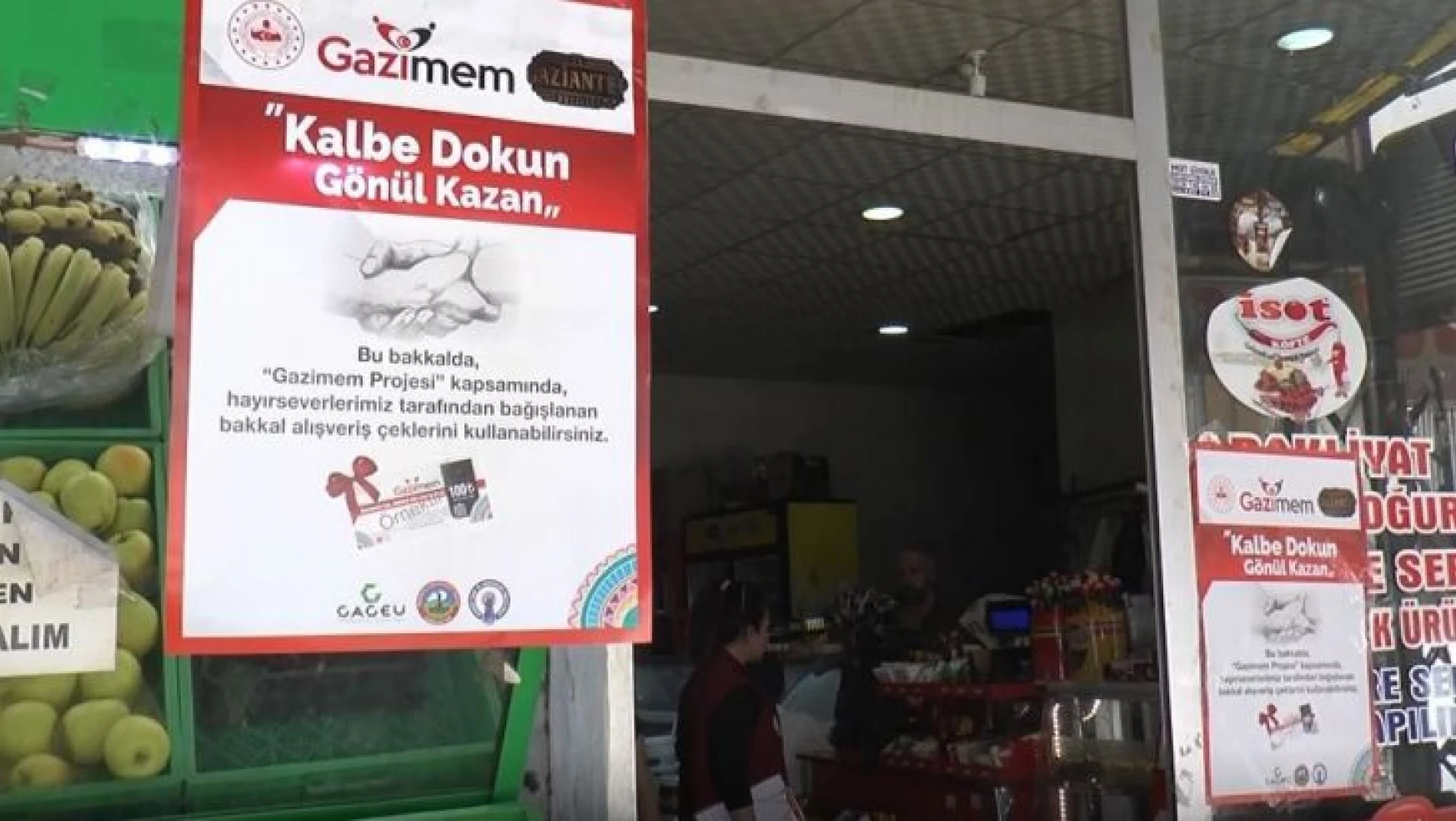 Gaziantep'te 40 bin aileye 15 milyon liralık 'Bakkal Çeki' dağıtıldı