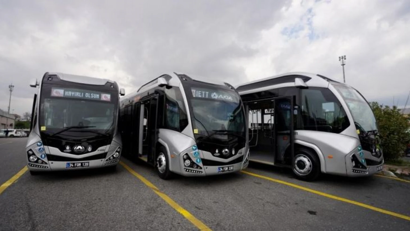 İstanbul, 30 yeni metrobüsle buluştu