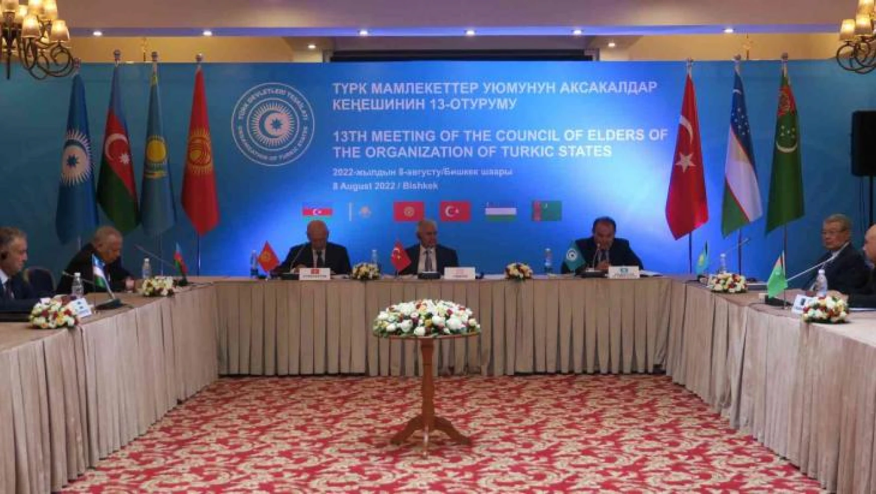 Kırgızistan'da Türk Devletleri Teşkilatı Aksakallar Konseyi 13. Toplantısı başladı