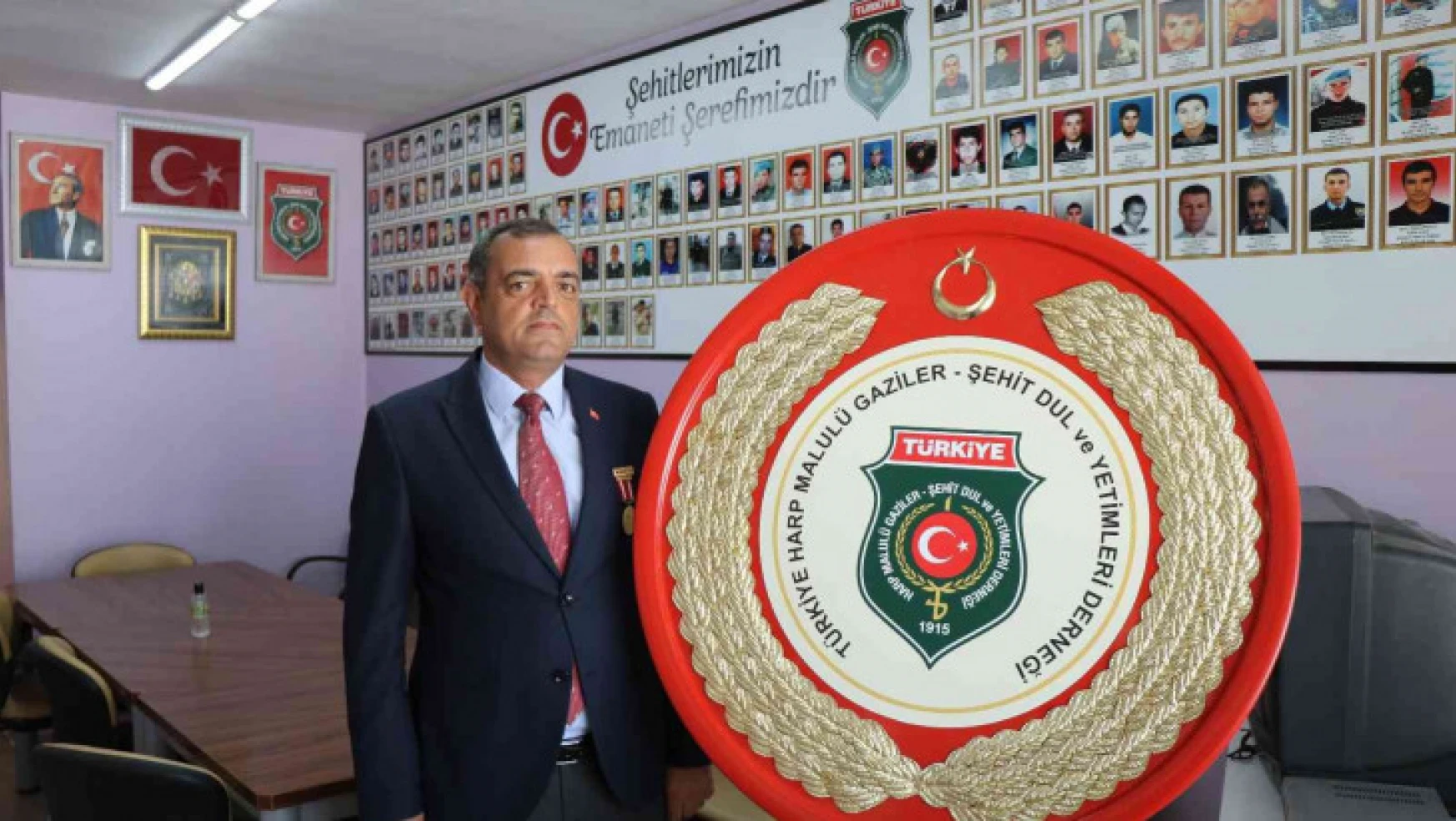 Kırşehir'li terör gazisi Kaya, 'Ana amacımız, toplumsal bilinç'