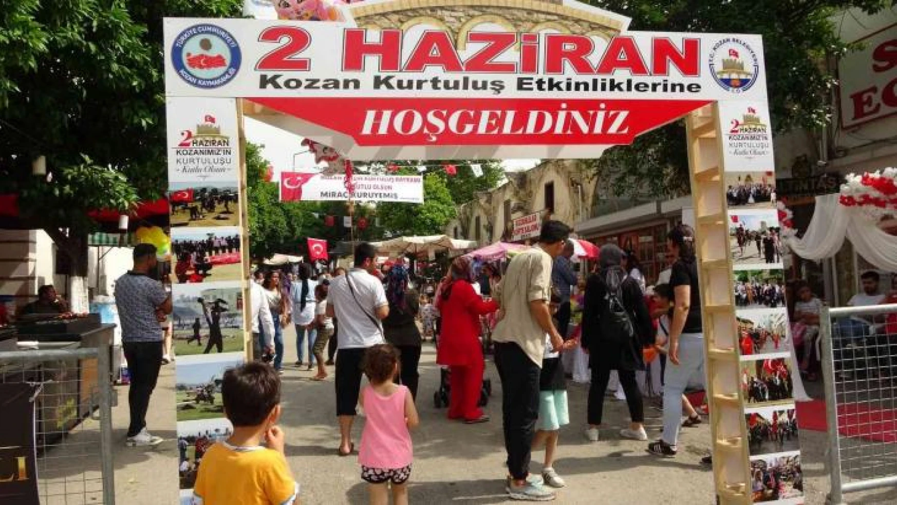 Kozan'da tarihi sokaklar kurtuluş etkinlikleri ile şenlendi