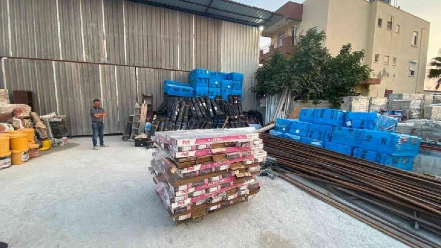 Manavgat'ta inşaat şantiyesinden 1 milyon liralık hırsızlık iddiası