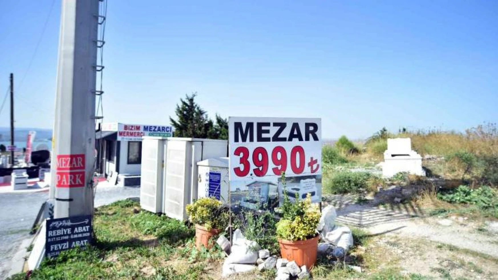 Mezar maliyetleri arttı, en düşük mezar taşı 500 lira