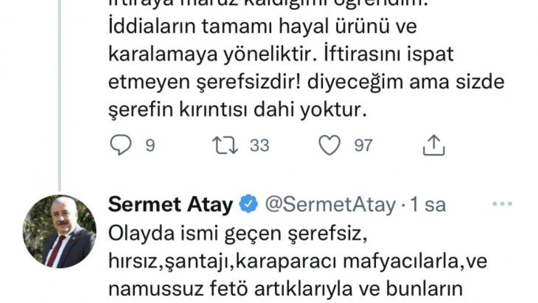 MHP'li Atay FETÖ firarisinin iddialarını yalanladı
