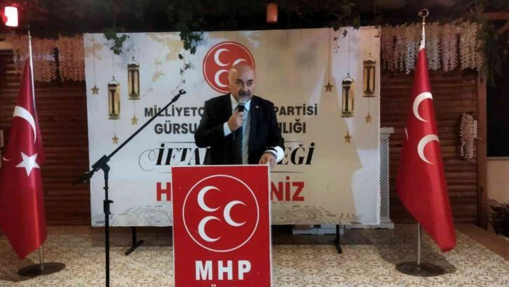 MHP'li Vahapoğlu: 'Müptezel takımının sonu hüsran olacak'