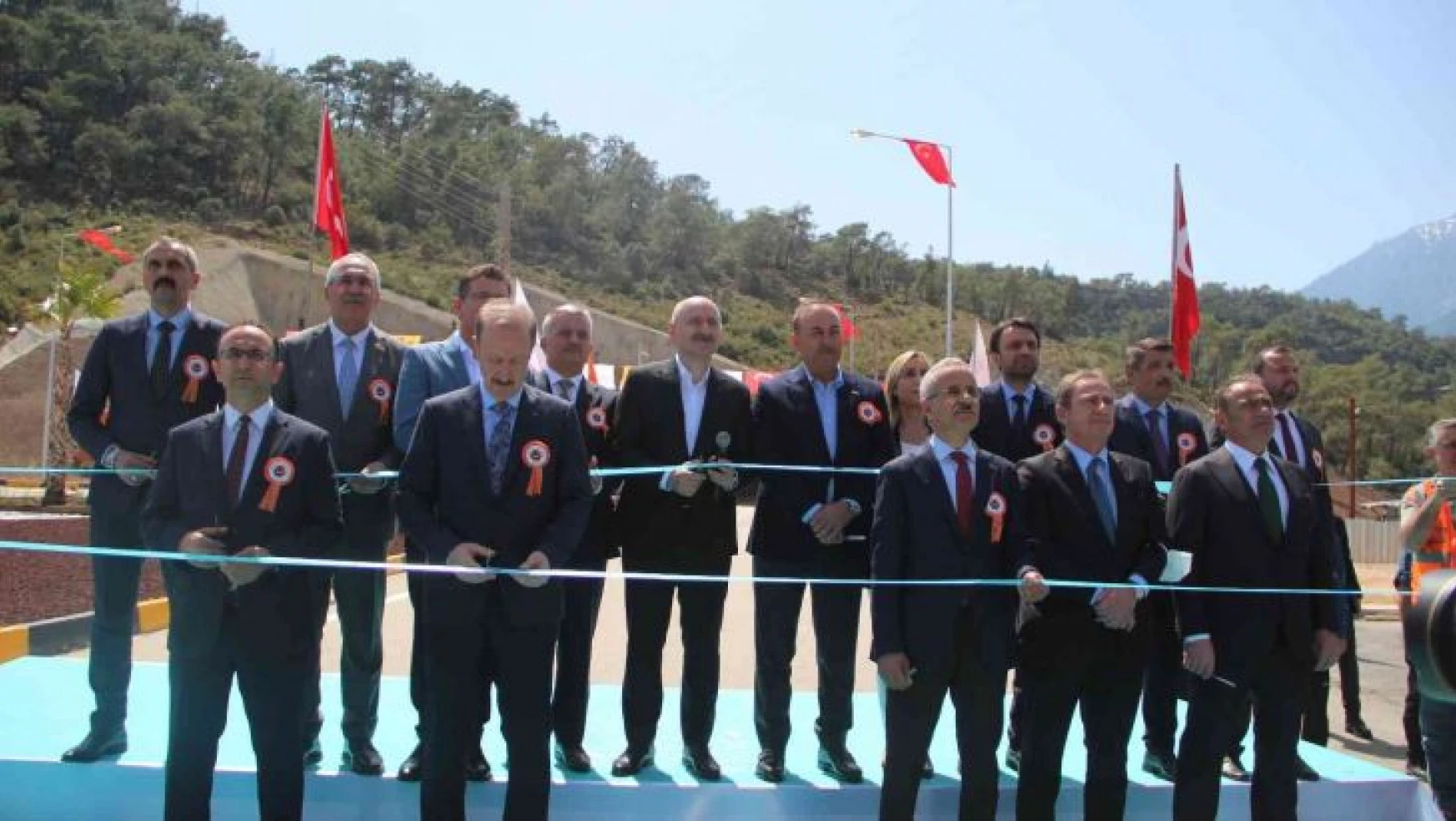 Phaselis Tüneli açılışında konuşan Erdoğan: 'Enflasyonun boynunu kırdığımızda hedeflerimizin önünde engel kalmayacak'