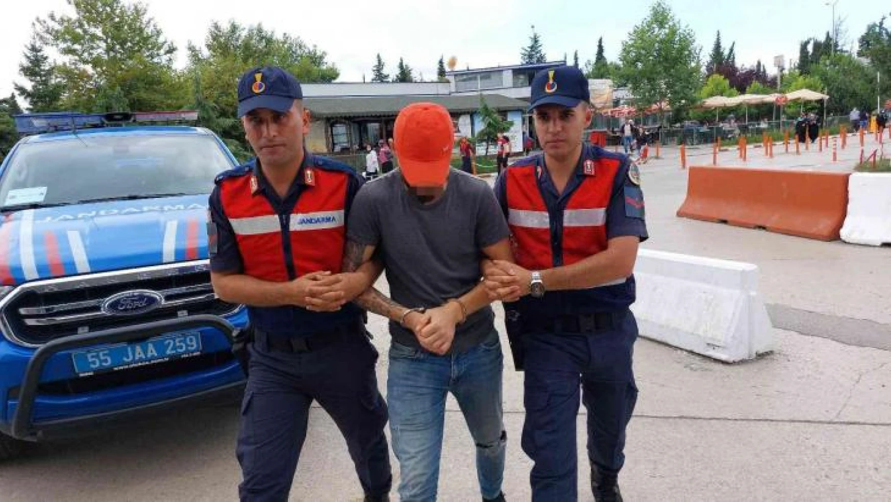 Samsun'da hırsızlık iddiasına gözaltı