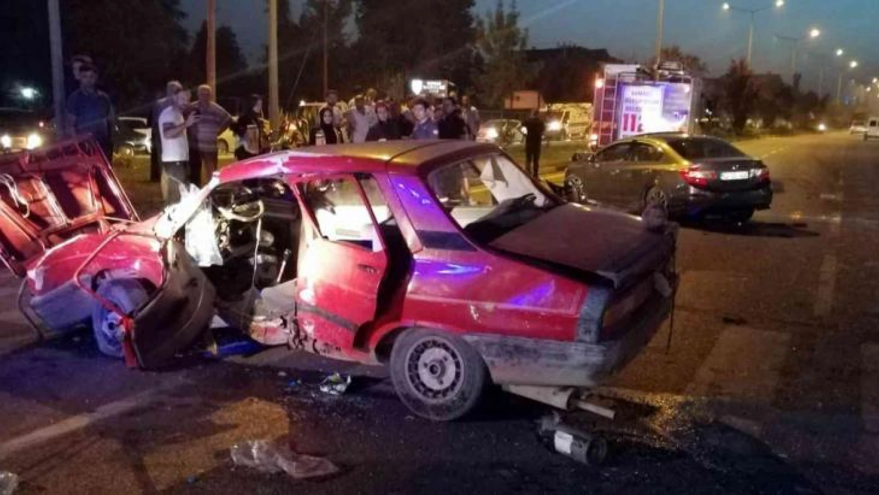 Samsun'da trafik kazası: 8 yaralı