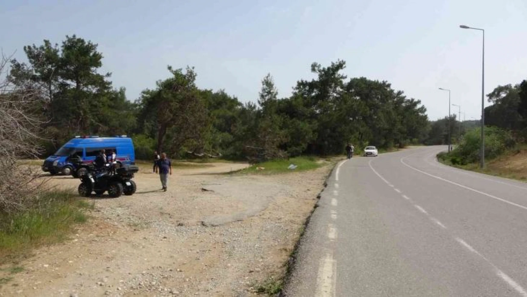 Takla atan ATV'de bulunan iki turist yaralandı