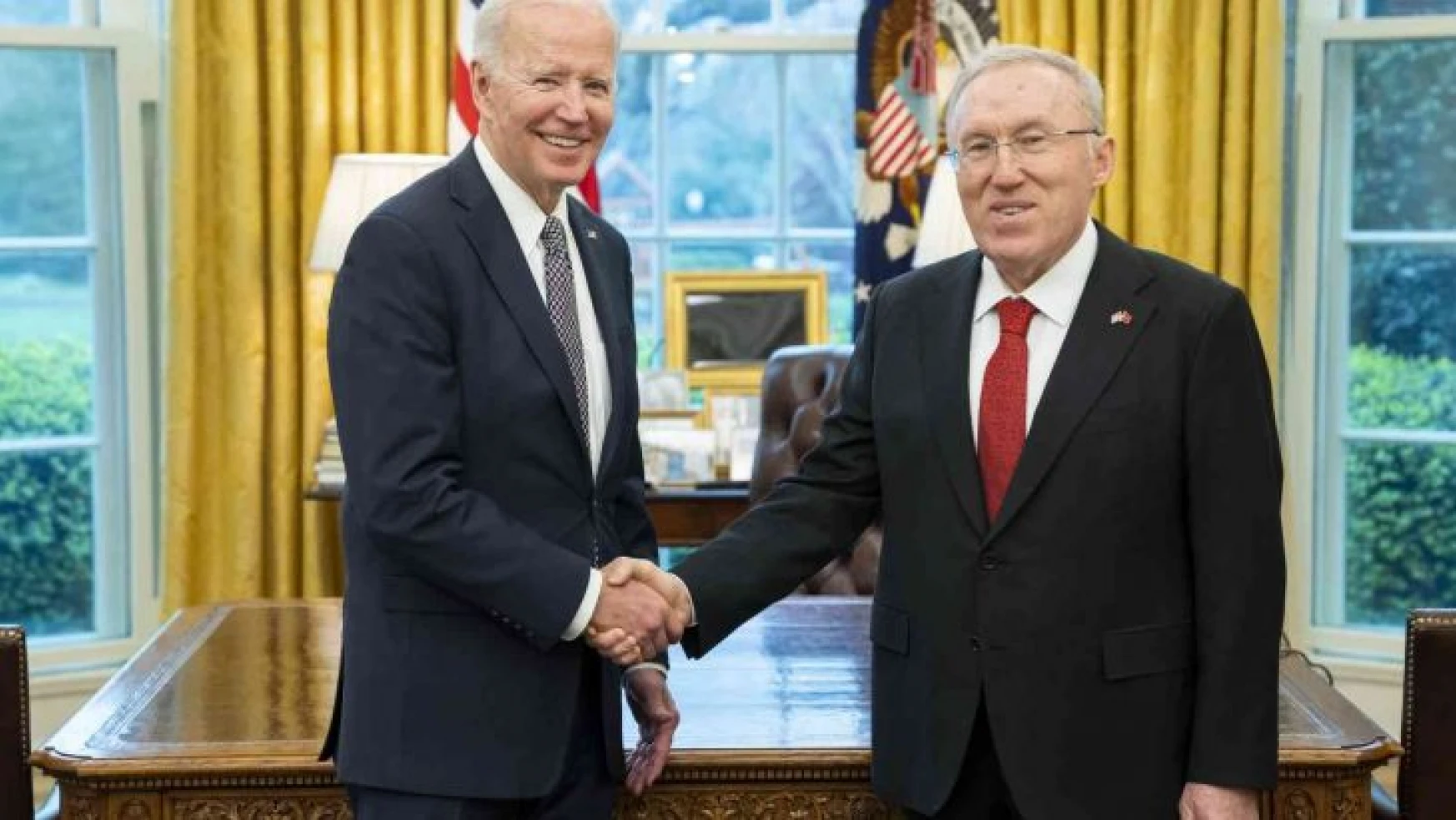 Türkiye'nin Washington Büyükelçisi Mercan, ABD Başkanı Biden tarafından kabul edildi