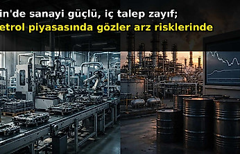 Çin'de sanayi güçlü, iç talep zayıf petrol piyasasında gözler arz risklerinde