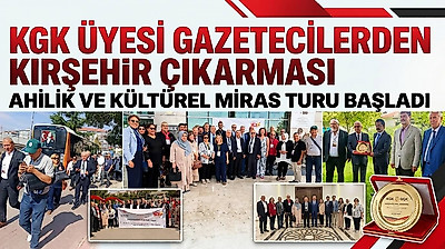 KGK üyesi gazetecilerden Kırşehir çıkarması