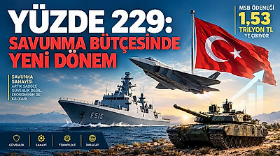 Yüzde 229: Savunma bütçesinde yeni dönem