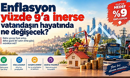 Enflasyon yüzde 9'a inerse vatandaşın hayatında ne değişecek?