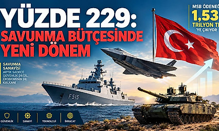 Yüzde 229: Savunma bütçesinde yeni dönem