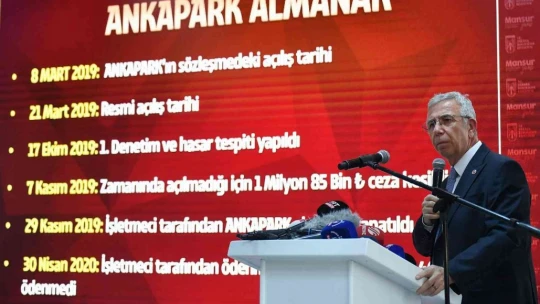 Ankara Büyükşehir Belediyesi'ne 3 yıl sonra devredilen ANKAPARK'ın geleceğine halk karar verecek