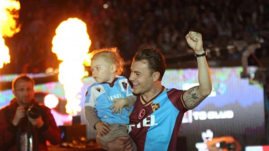 Trabzonspor şampiyonluk kupasını aldı