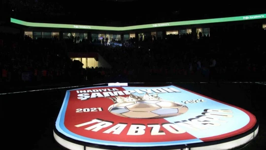 Trabzonspor şampiyonluk kupasını aldı