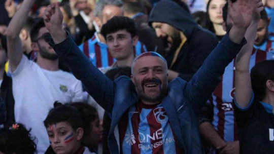 Trabzonspor şampiyonluk kupasını aldı