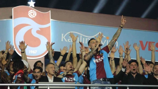 Trabzonspor şampiyonluk kupasını aldı