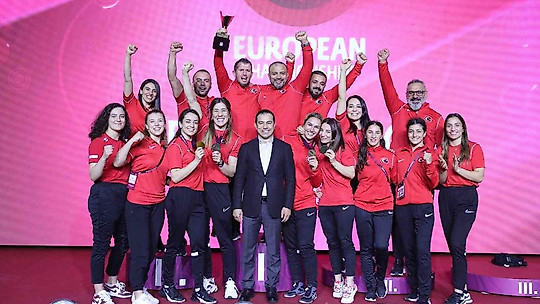 Türkiye Kadın Güreş Milli Takımı Avrupa Şampiyonu