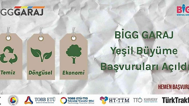 'BİGG GARAJ' yeşil büyüme programı için başvurular başladı
