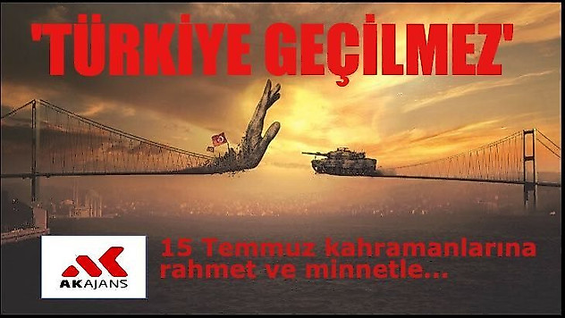 15 Temmuz'un kahramanlarını rahmet ve minnetle yad ediyoruz
