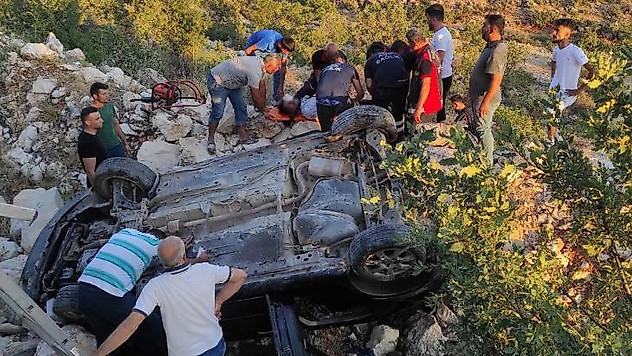 Adıyaman-Gaziantep karayolunda trafik kazası: 2 ölü, 6 yaralı