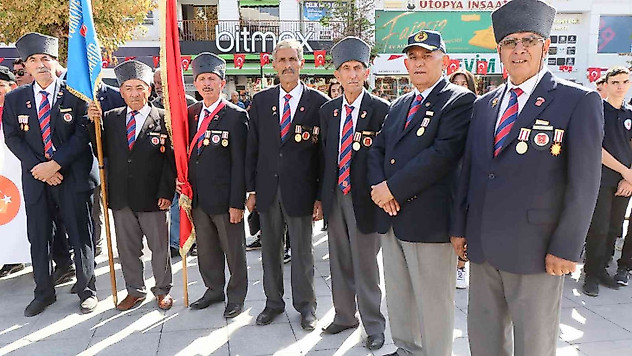 Aksaray'da gaziler törenle anıldı