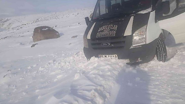 Ardahan'da 16 köy yolu ulaşıma kapalı