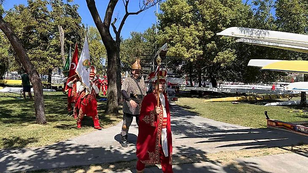Avrupa Üniversiteler Kürek Şampiyonası'nda dereceye girenler ödüllendirildi