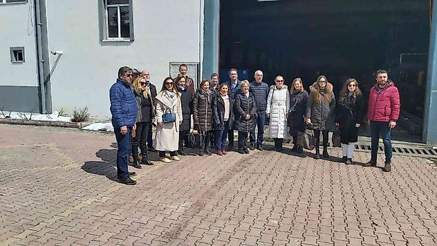 Avrupalı iş adamları Nevşehir'deki firmalarda incelemelerde bulundu