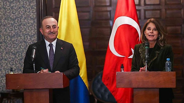 Bakan Çavuşoğlu: 'Kolombiya ile ikili ticaret hacmimiz ciddi bir oranda artarak 2 milyar dolara ulaştı'
