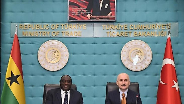 Bakan Karaismailoğlu: '(Gana) İkili ticaret hacmimizi 1 milyar dolara ulaştırmayı hedeflemekteyiz'