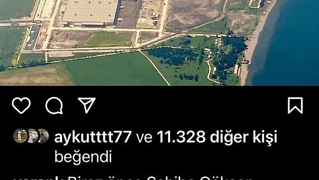 Bakan Varank uçaktan TOGG'un dev fabrikasını çekti