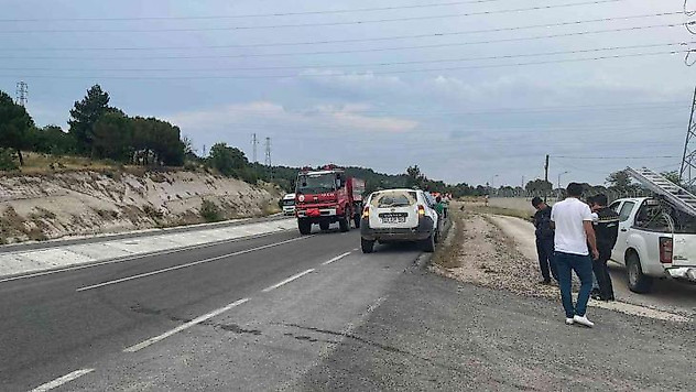 Balıkesir'de trafoda yangın çıktı, ilçe elektriksiz kaldı