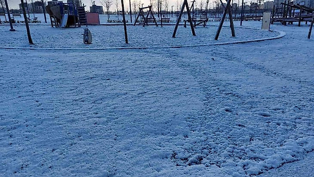 Başakşehir beyaza büründü