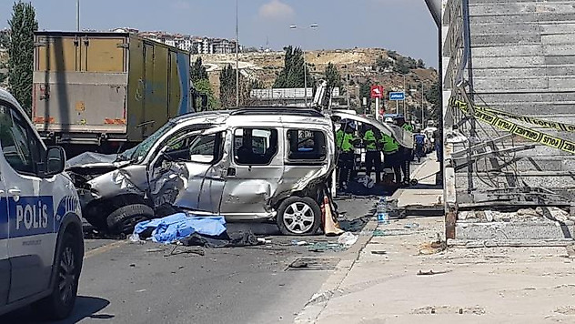 Başkentteki trafik kazasında ölen kişinin kimliği belli oldu