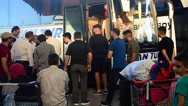 Bayram öncesi otobüsler tam kapasite doldu