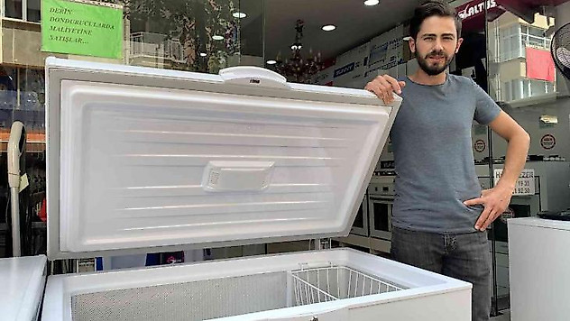 Bayram öncesi satılmayan derin dondurucular indirime girdi