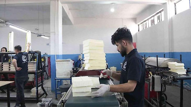 Bitlis'ten yurtdışına yerli filtre ihracatı