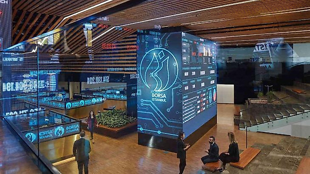 Borsa ilk yarıda rekor seviyeye ulaştı