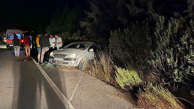 Burdur'da trafik kazası: 4 yaralı