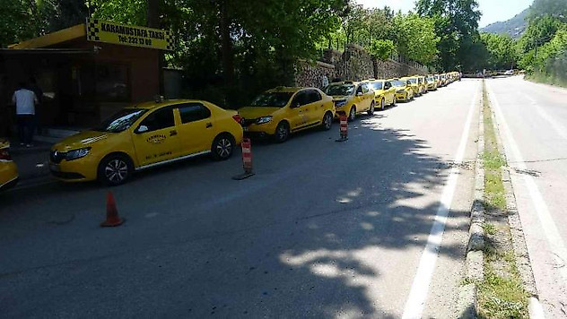 Bursa'da taksimetre güncelleme kuyruğu