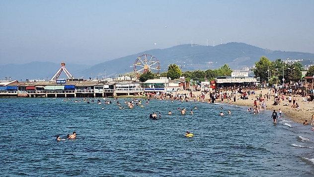 Bursa sahillerinde sezon sonları