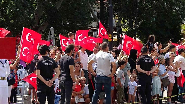 Çanakkale'de 30 Ağustos Zafer Bayramı kutlamaları