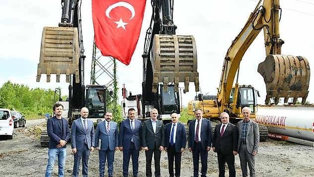 Çarşamba Karma OSB'ye ilk kazma