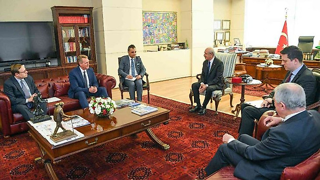 CHP Genel Başkanı Kılıçdaroğlu, ABD Büyükelçisi Flake ile görüştü