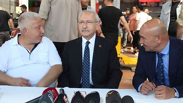 CHP Lideri Kılıçdaroğlu İzmir'de sanayi esnafı ile buluştu